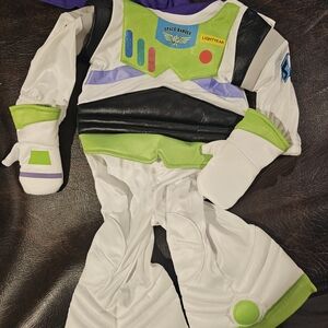 Disney Buzz Lightyear Kids Costume - White, Green, and Black